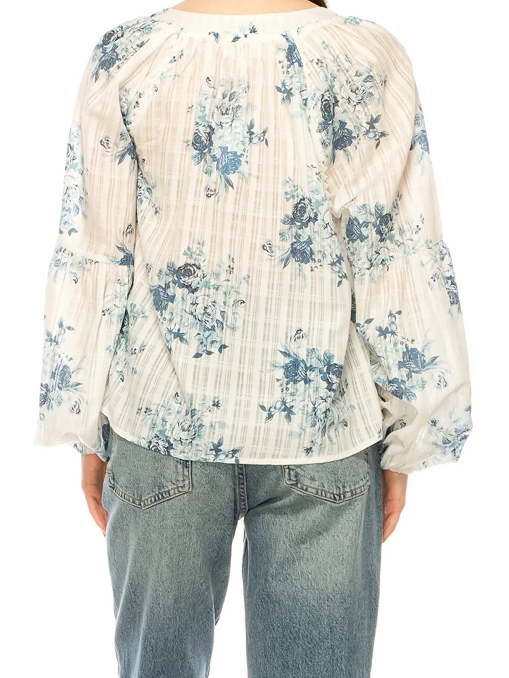 NWT A Collective Story Floral Top Size Medium - Picture 2 of 8
